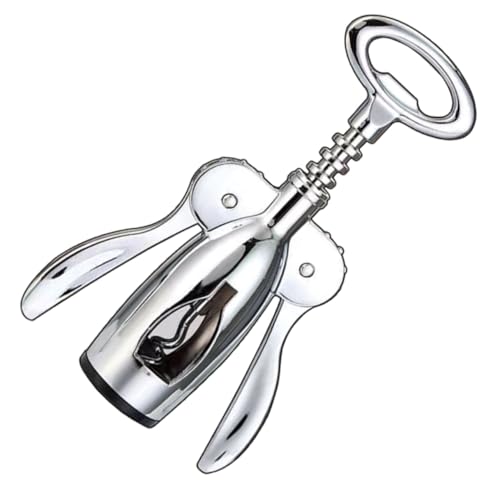 VICASKY Tire-Bouchons à Vin Rouge en Acier Inoxydable Ouvre-Vin Multifonction, pour Bars et Restaurants