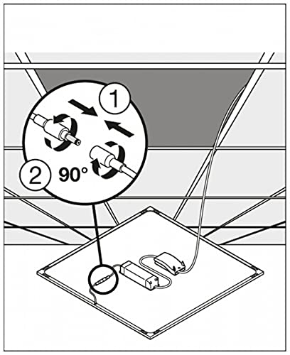 Luminaria Panel LED Techo Wall Panel Performance 625 40W Cool White 4000K 6