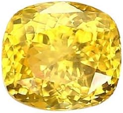 Gemstone Industry 5.15 Carat Ceylon Yellow Sapphire Pukhraj Gemstone Original Certified For Men & Women