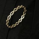 Ayontra Enterprise Fancy Transformable Bracelet cum Ring Jewellery for Women,Adjustable Bracelet Ring,2 in 1 convertable Alloy magic ring bracelets for women & girls,Pack of 1 (Gold) gallery image