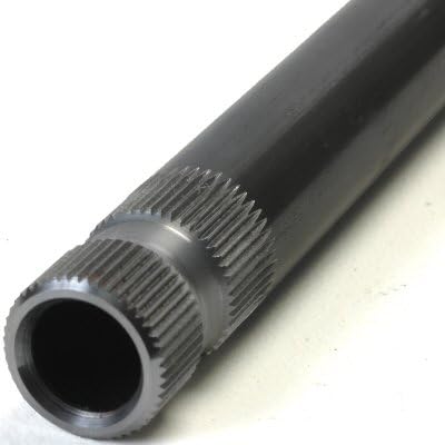 12 Inch Long 3/4 Inch Diameter 48 Splined Steering Shaft Splined On One End