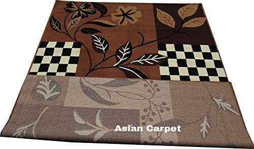 Image of Anti Skid Soft Acrylic Wool Carpet for Living Room & Bedroom (Design 16, 6 x 8 Feet)