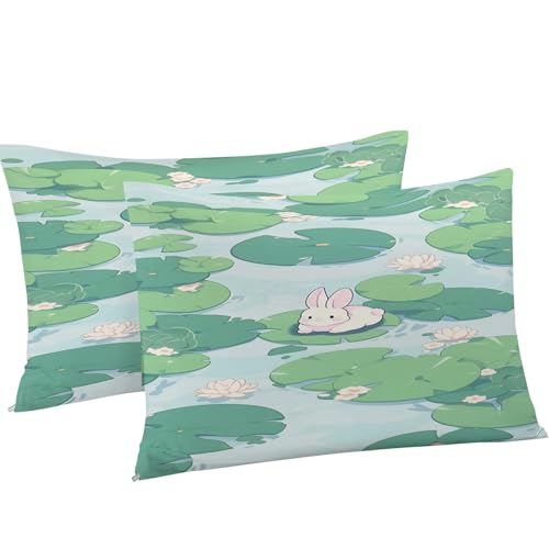 Housse de couette lapin 90x190 douce en microfibre zippée - 5