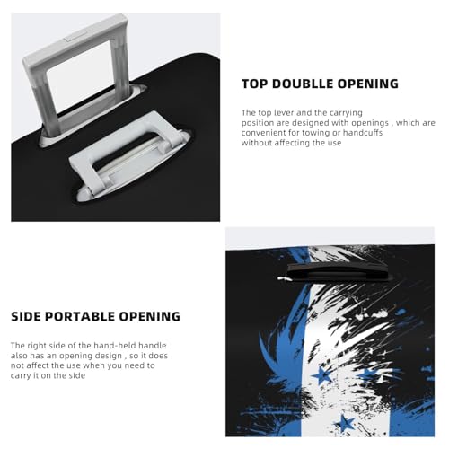 Travel Luggage Cover Honduras Honduran Flag Fashion Washable Baggage Suitcase Protector Fit For Luggage X-Large4