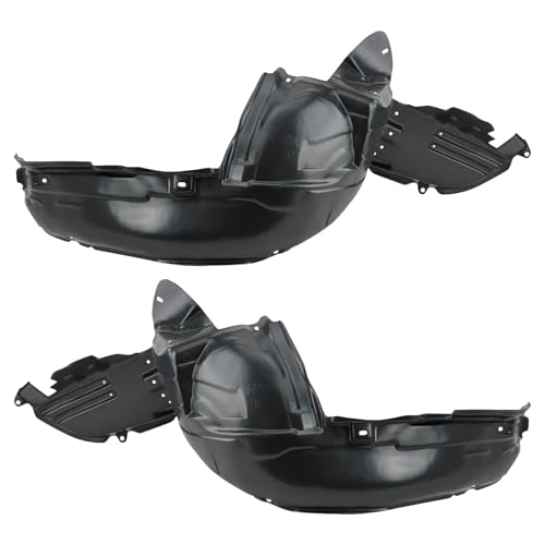 Image of TRQ Front Inner Fender Liner Set Compatible with 2006-2007 Subaru Impreza SU1248115 SU1249115