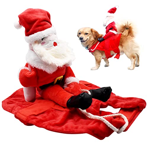 Costume da cane babbo natale,Tianher Carino e
