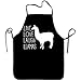 Produktbild Myrdora Live Love Laugh Llamas Unisex Küchenschürze Flower Shop Chef mit verstellbarem Hals Kochschürze