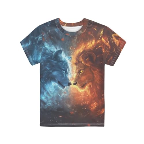 Boys Girls Shirts Summer Clothes T-Shirt Novelty Graphic Tees Top Short Sleeve Tee Shirt for Kids 3-16