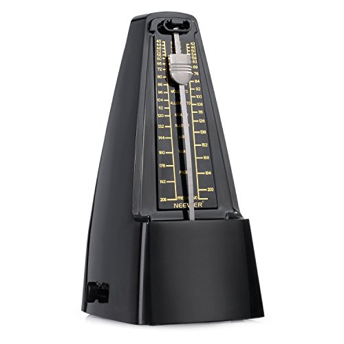 Neewer NW 707 Métronome mécanique traditionnel Pour guitare, piano, guitare basse, tambour, violon et autres instruments Noir - Les Beatles, Paul McCartney, John Lennon, RIngo Starr, George Harrison Neewer NW 707 Métronome mécanique traditionnel Pour guitare, piano, guitare basse, tambour, violon et autres instruments Noir – Image 6