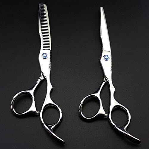 6-Inch Professional Barber Scissors Set – Hair Cutting & Thinning Shears for Human & Pet Hair