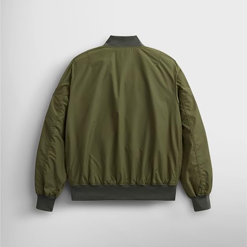 Alpha Industries Men's Ma-1 Skymaster Mid Length Zip Flight Jacket with Pockets2