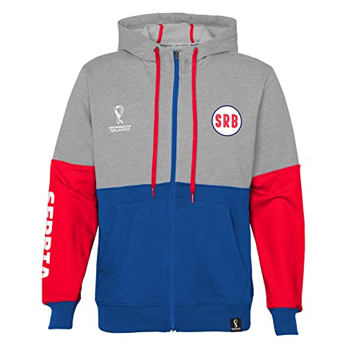 Image of Outerstuff International Soccer mens Fifa World Cup Country Contrast Panel Fleece Hood