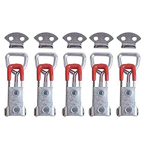 Accessbuy Toggle Steel Latch Catch Clip Clamp Hasp Metal For Tool Boxes, Trunk, Cases (AC034) - Thumbnail 5