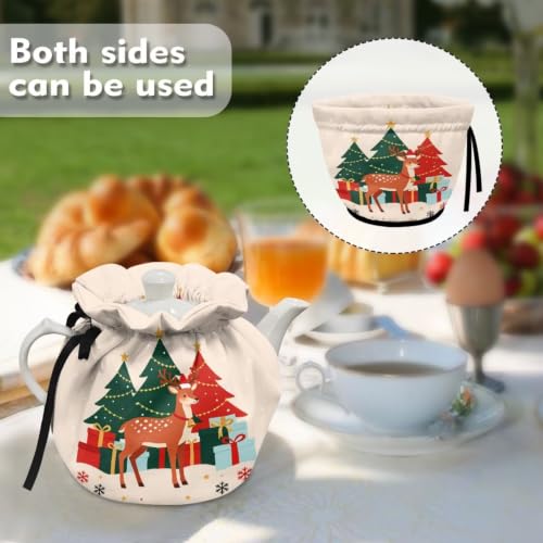 Image of Insulated Teapot Cover, Heat Preservation Teapot Protector | Insulated Teapot Cover with Stable Heat Preservation Acts as Teapot Protector to Block Dust for Daily Home Usage