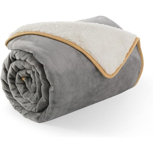 Generisch Hunde Kuscheldecke YTB-TD10124SX06 Grau 75x100cm