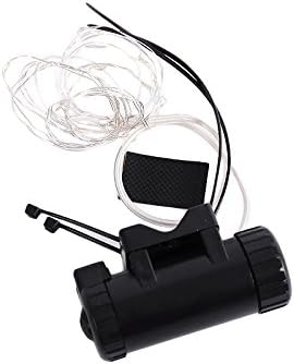 Zerlibeaful Flash Motorcycle Spoke Light Cycling Bicycle Bike Wheels Lamp 20LED Green Bicycle Light (Green, One Size)