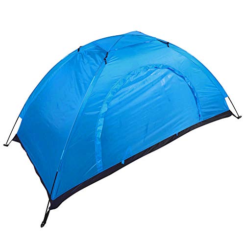 Carpa impermeable para 2 personas color azul miniatura 7