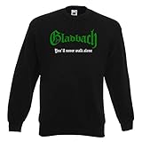 Sehr hoher Tragekomfort Gladbach Herren Sweatshirt You`ll Never Walk Alone