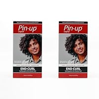 Pin Up End Curl Dauerwellen-Set für zu Hause, End Curl Dauerwellen-Set für kleine Haarpartien wie Pony, Spitzen oder Deckschicht, proteinreich für weiches und glänzendes Haar, 130 ml 2 Stück