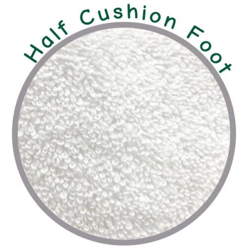 Top Flite Mens Coolmax Seamless Cushion Sport Low Cut Ankle Socks 6 Pair Pack3