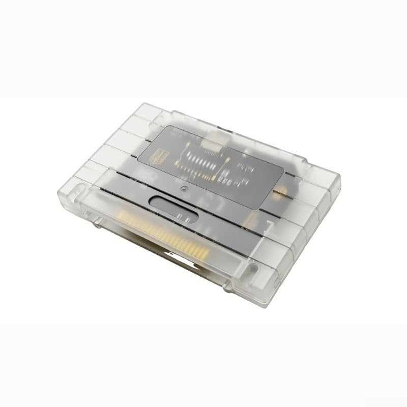 Tarjeta de memoria 3000 en 1 para consola de juegos SNES SFC, accesorios de cartucho multijuego con colección de juegos retro clásicos para entusiastas de los juegos (para EE. UU. blanco)