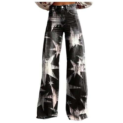 Black Flares Tye dye Ladies Stretch Trousers Jean Work Utility Safety Dungarees Coveralls Tracksuit for Women Denim Shorts for Women Size 18 Pencil Dress Workout Outfits Yoga Track Suits
