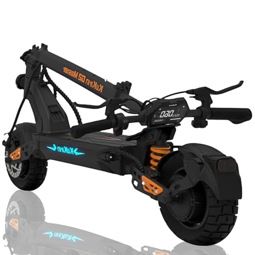 KUKIRIN G2 Master Electric Scooter with Quadruple Shock Absorption 40 Miles Range 10 Off Road Tires 2000W Dual Motor Max 40 MPH Speed All Aluminum Body Folding Commuting Adults Electric Scooter