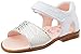 Pablosky Baby-Mädchen 093600 Sandalen, Weiß, 20 EU