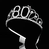 Zoom IMG-1 ottantesimo compleanno strass regina diadema Zoom IMG-1 ottantesimo compleanno strass regina diadema
