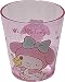 Sanrio My Melody Plastic Cups 7.8 × 8.5 × 7.8 cm 260ml Dinnerware Drinkware Saucers Kitchen (Pink)