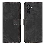 【Style de Conception】: La surface de coque en cuir Samsung Galaxy A55 5G adopte le dernier design au toucher soyeux et doux pour la peau, qui est confortable à tenir. Le design simple soyeux épuré reflète le style professionnel, alliant entreprise élégance. Le fermoir magnétique latéral maintient le couvercle bien fermé. La forme générale reste fine.