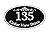 Customized Home Address Sign, Aluminum 12" x 7" Oval House Number Plaque, Personalized Color Choices Available (Black)