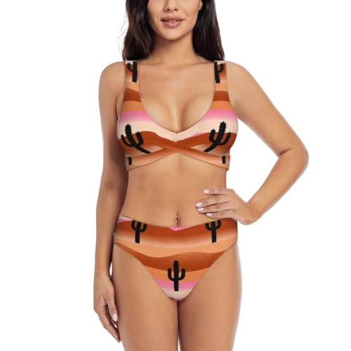 Bikini croisé triangle réglable : la solution pour un maintien parfait à la plage