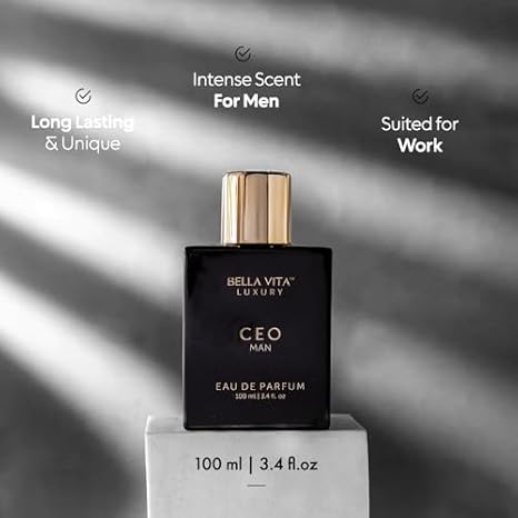 عطر BellaVita Luxury's Signature Trio | عطور 3x100 مل | عطر CEO Man, Honey Oud & White Oud | عطر للجميع | عطر يدوم طويلاً | ماء عطر