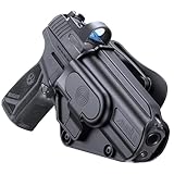 Hellcat Pro Holster Fits Sccy CPX-1 CPX-2 Gen 3 | Taurus GX4, Universal OWB Paddle Gun Holsters for P365 X Macro | M&P 9mm | Glock 17 19 X 43 MOS 44 45 48 | Ruger 57, Auto-Lock | Adjustable Tightness