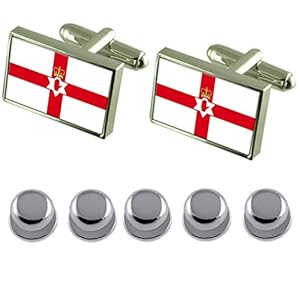 Select Gifts Hemdjurk Studs Noord-Ierland (Onofficieel) Vlag Manchetknopen