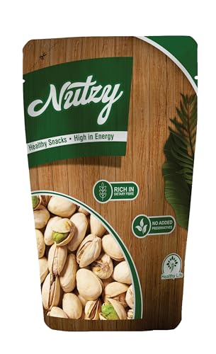 Image of Nutzy Premium Nuts (Roasted Salted Pistachios / Pista, 200g)