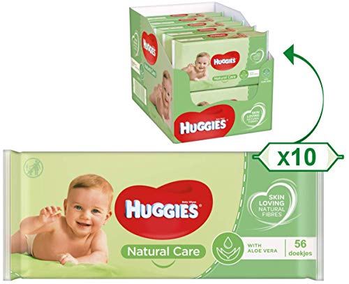 Huggies baby billendoekjes - Natural Care - 560 doekjes - Voordeelverpakking - Afbeelding 4