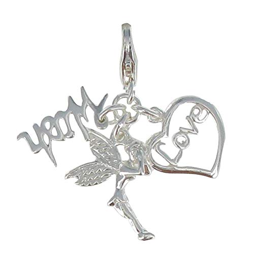 Charms Dijes Amor y Hadas Plata 925 Colección Joyería Fina Les Poulettes