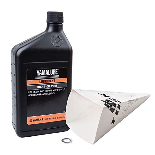 Image of Tusk 2-Stroke Transmission Oil Change Kit Compatible with Yamaha YZ250X 2016-2026 /YZ250 1999-2026 / CR500 1984-2001