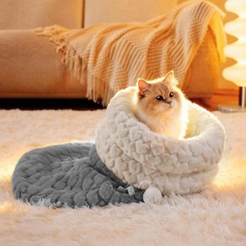 Sac de couchage pour chat douillet et chaud interieur pour lapin