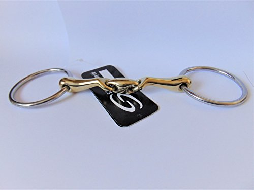Mors de cheval en argent allemand 12,7 cm pour améliorer le contact