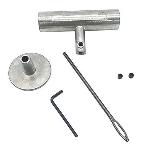 Image of Garneck Tire Repair Puncture Tool Heavy Duty Tyre Puncture Fix Tool T-Handle Tire Repair Tool for RV Automobiles Motorcycles Bicycles Truck Car Acessories