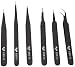 Produktbild Daniu Uhrmacher Pinzetten Set Uhrmacherpinzetten Edelstahl Beschichtet Tweezers