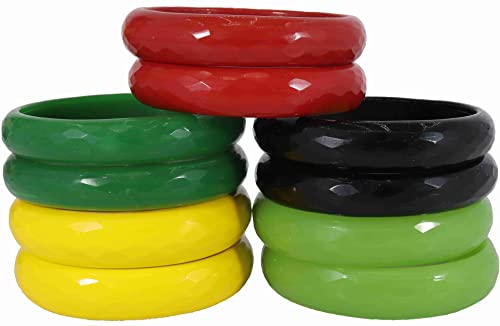 Image of NMII Glass Bangles Set for Women & Girls
