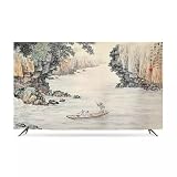 dsgaSETewt Copertina per TV, Copertura for display traspirante da 32-80 pollici for TV(Mountains1,40-43inch)