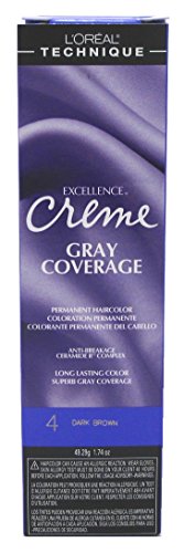 L'Oréal Technique Excellence Crème Permanent Hair Color - Long-Lasting Hair Dye, Rich Formula With...