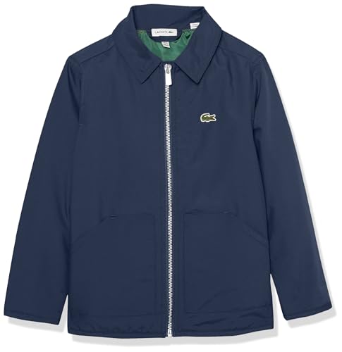 Image of Lacoste Boys' Heritage Full Zip Gabardine Jacket