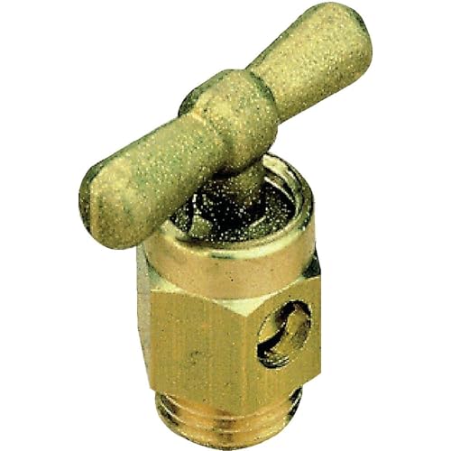 robinet purgeur - laiton brossé - simplifié - 8 x 13 - watts industries 136708