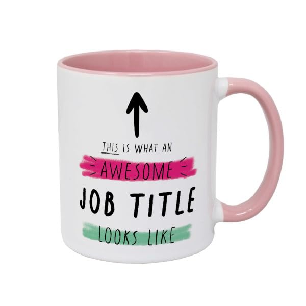 MUGGZ Personalised Mug – This an Awesome Looks Like – Add Name, Job